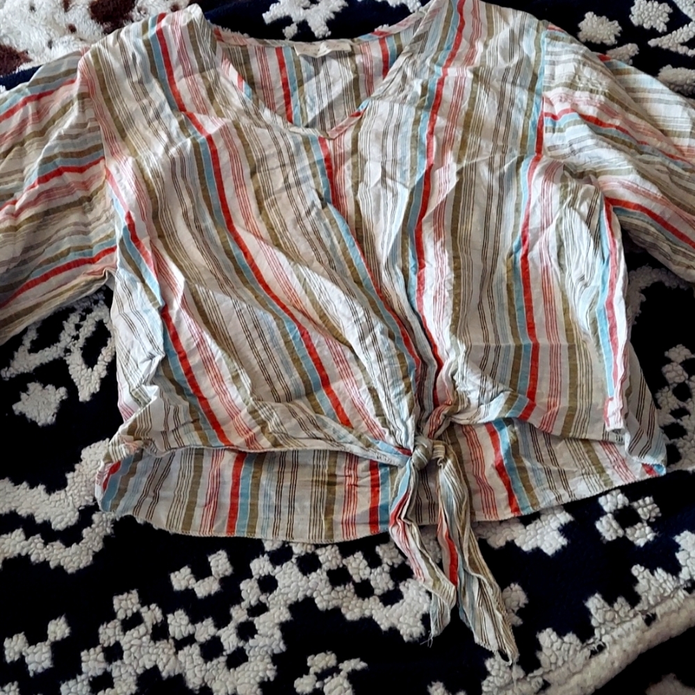 Lavender field blouse